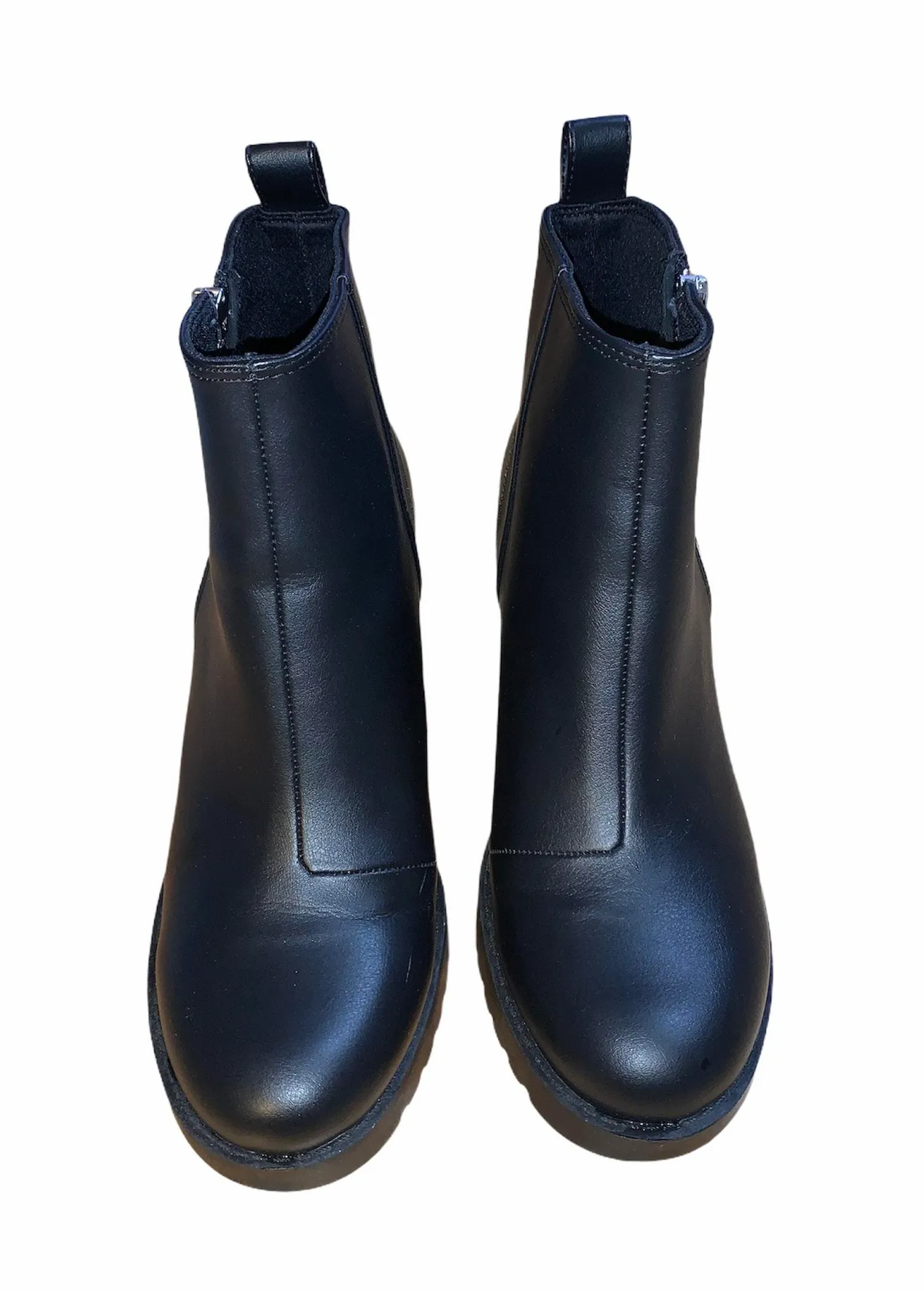 H&M Chunky Sole Side Zip Ankle Boots - Image 4