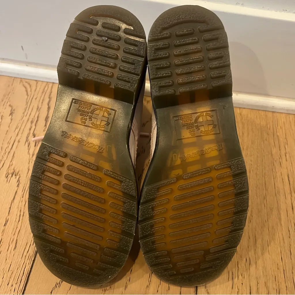 NEW Dr. Martens 1460 Pascal Pink Tie Dye Combat Boot Sz 5 EU 36 Women $140 Suede - Image 7