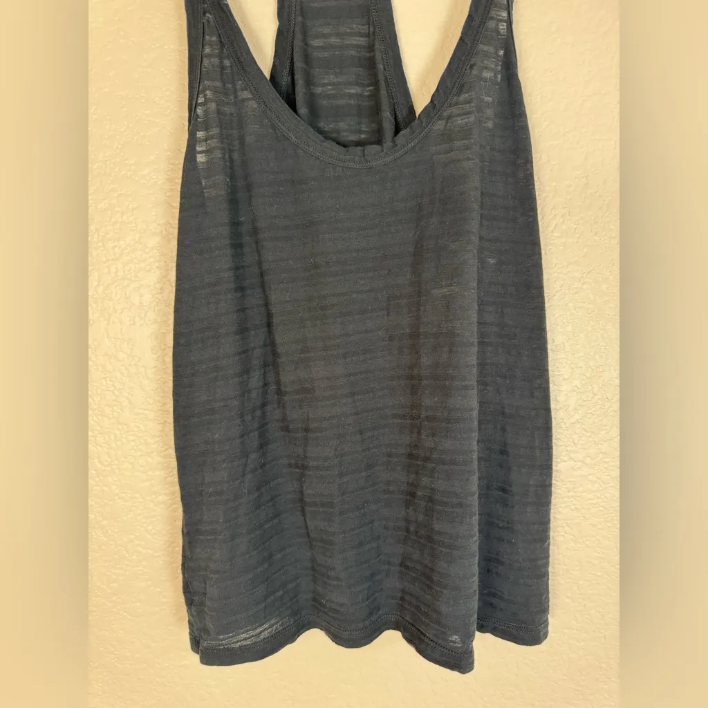 IRO Paris Mollie Burnout Scoop neck Tank Top Black XS $140 - Image 9