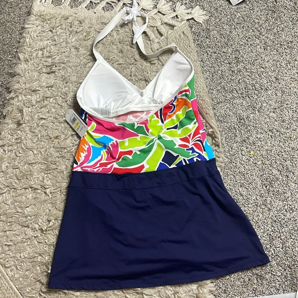 Nautica skort one piece swim set women’s Sz 10 NWT $118 - Image 4