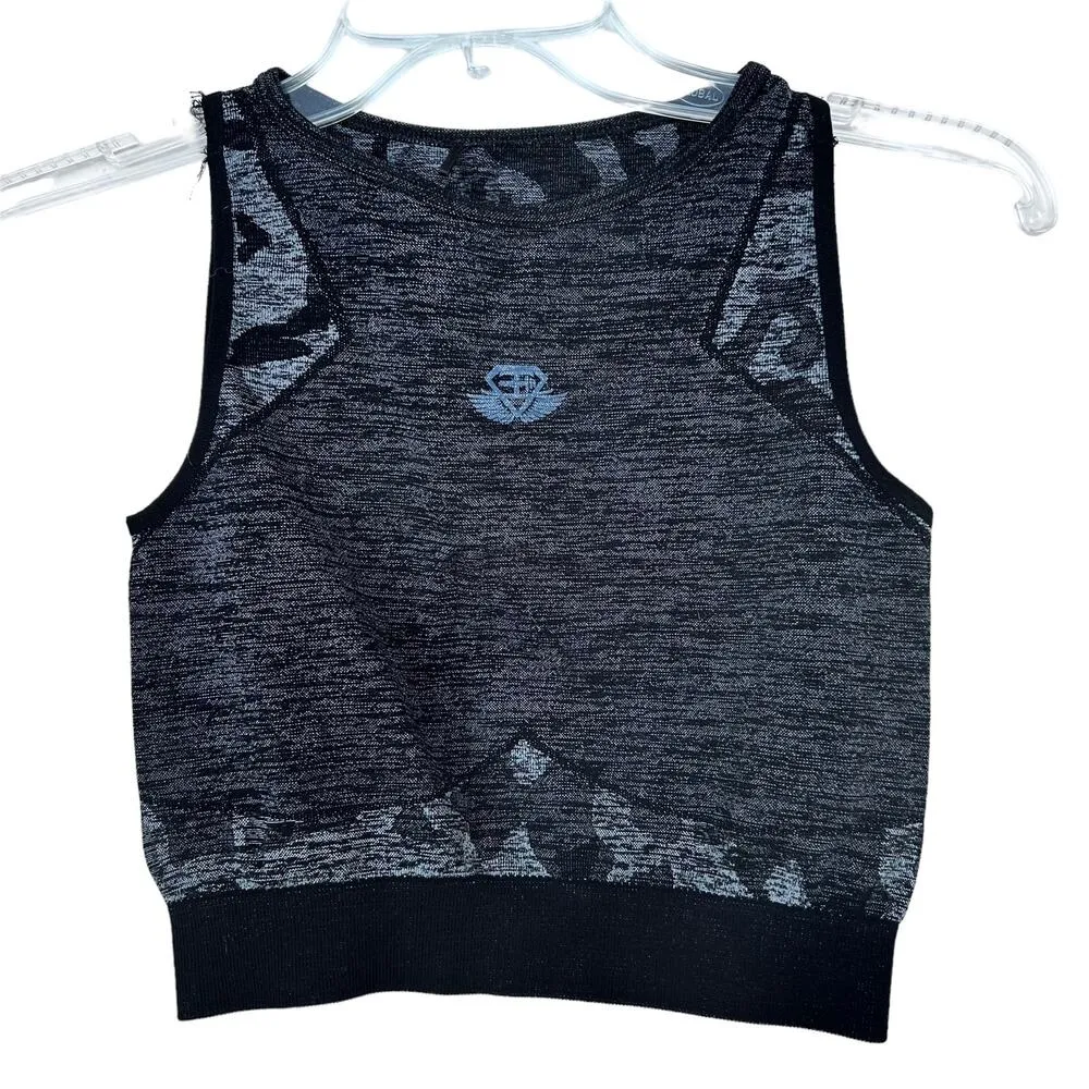 Engineered Life Black Camo Legging Sports Bra Matching Set Sz M Size M - Image 3