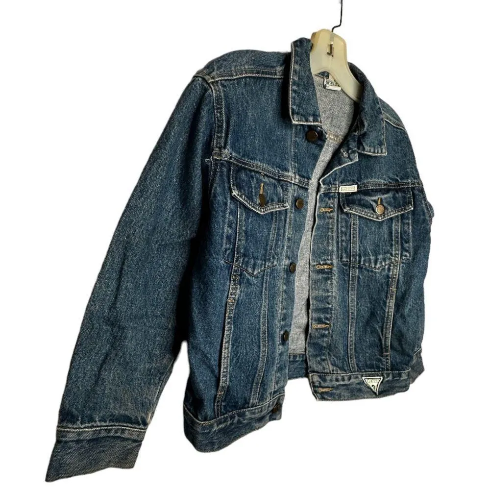 Vintage Georges Marciano for Guess Jean‎ Jacket - Image 4
