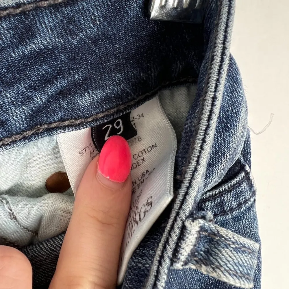 The Castings High Rise Skinny Jeans Canton Wash Size 29 EUC T2712 - Image 12