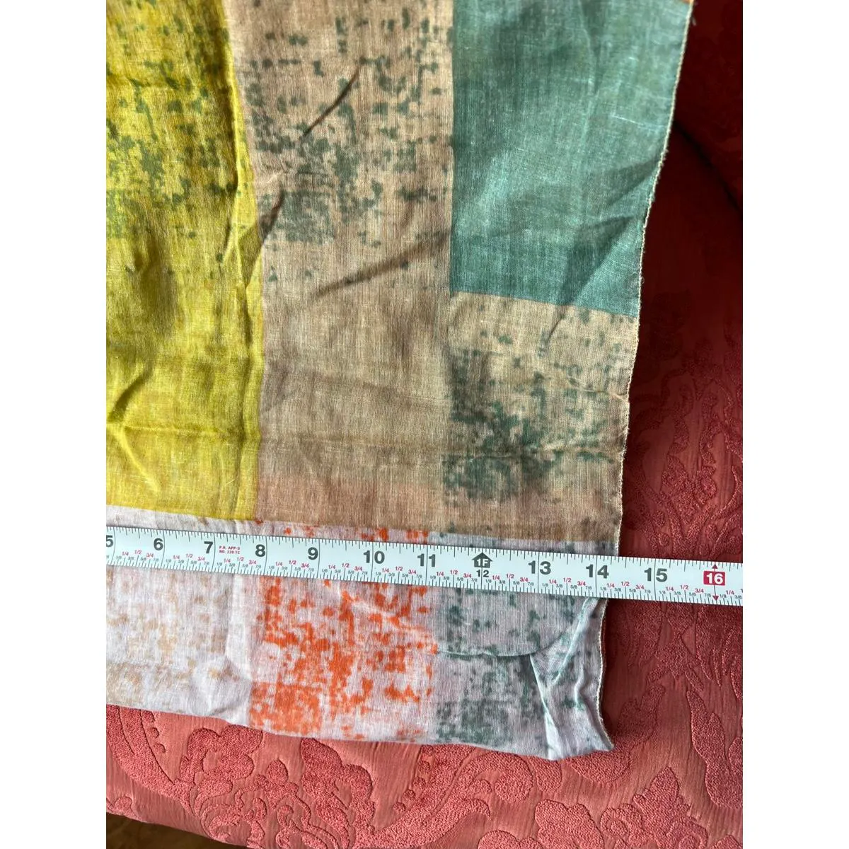 Colorful Boho Patchwork Infinity Scarf - Image 5