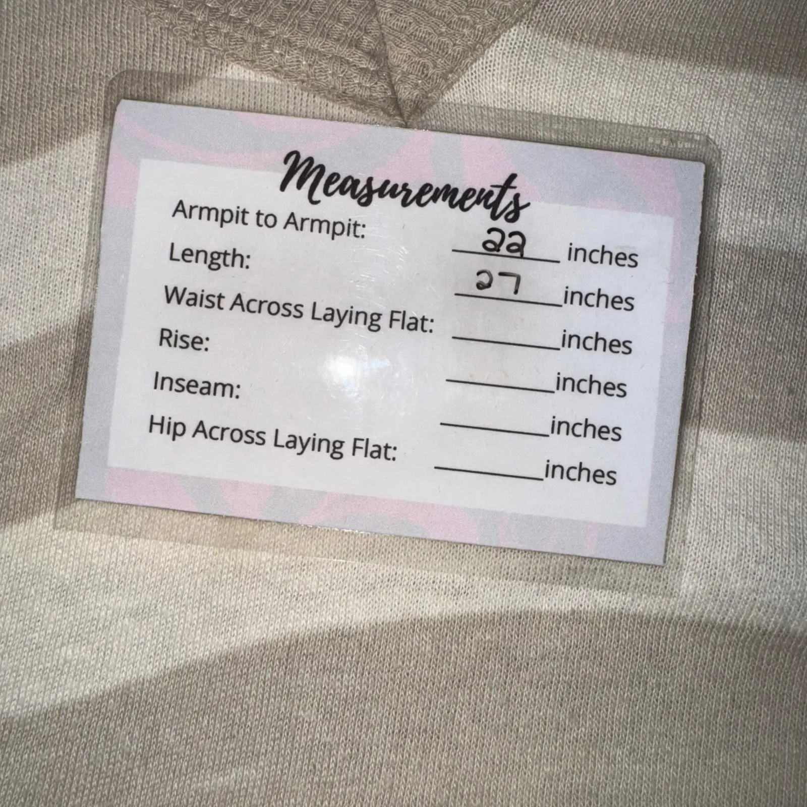 We The Free Sail Away Striped V Neck Long Sleeve Top Women's‎ Size L - Image 7