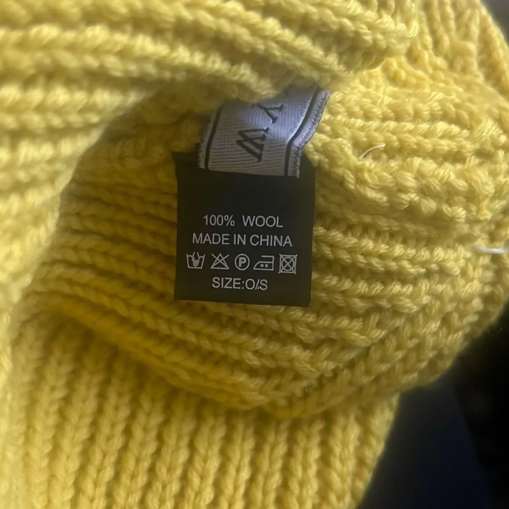 ✨Wyeth Parker Beanie in Maize✨ Yellow - Image 6