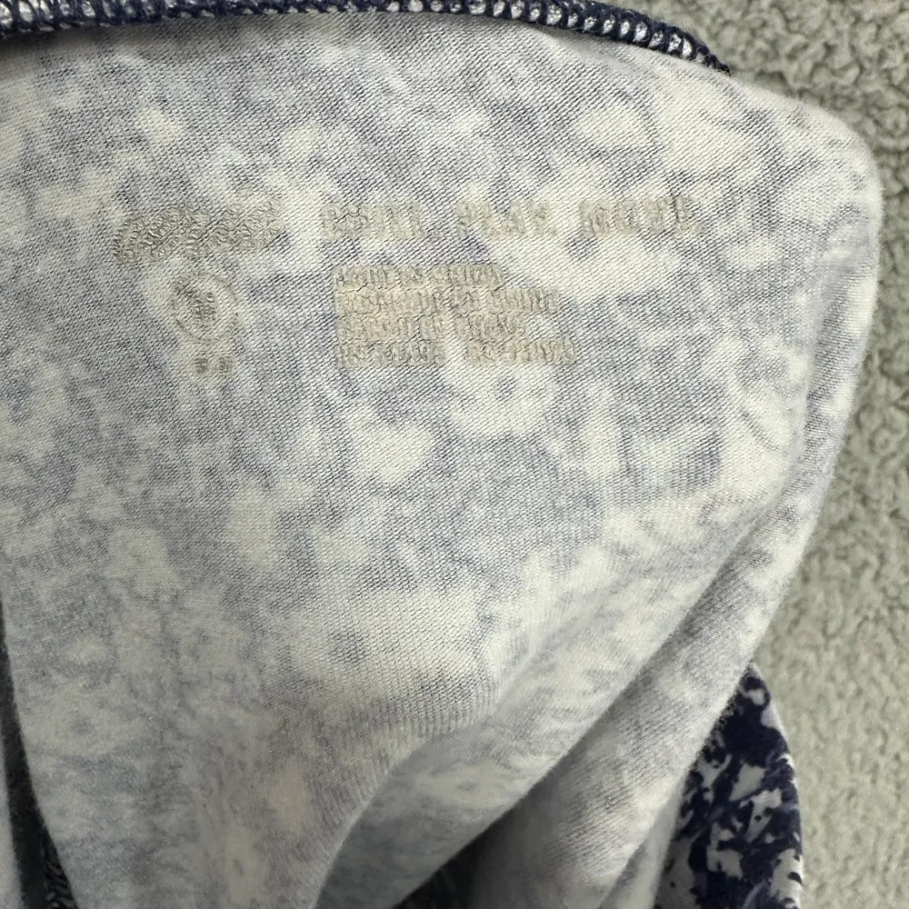 Aerie Navy Floral Seamless 7/8 Leggings Womens Medium Gym‎ Outdoors Feminine - Image 5