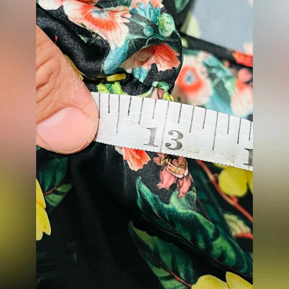 Bebe Jumpsuit| Bebe Floral Jumpsuit | Color: colorful flower print size 4 - Image 6