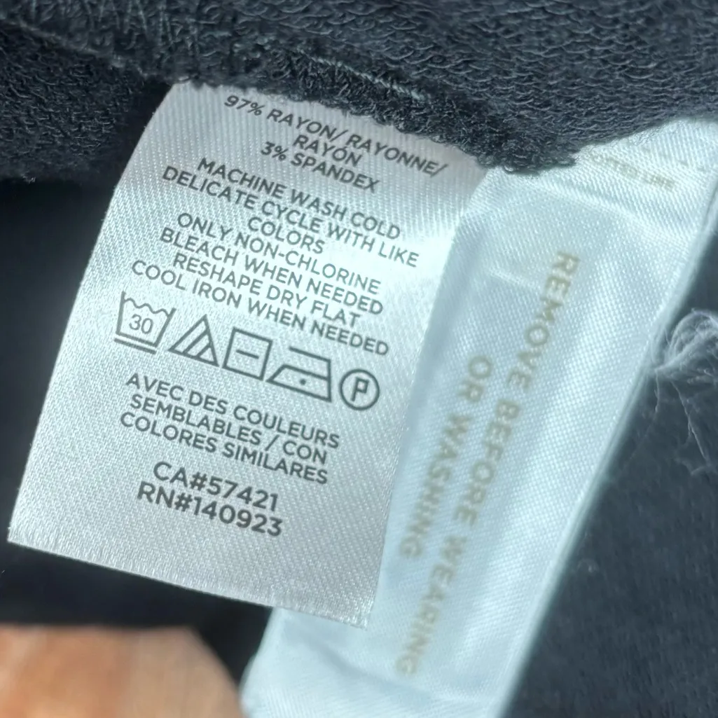 Lou & Grey Black long maxi dress casual sleeveless size XS Boho - Image 6