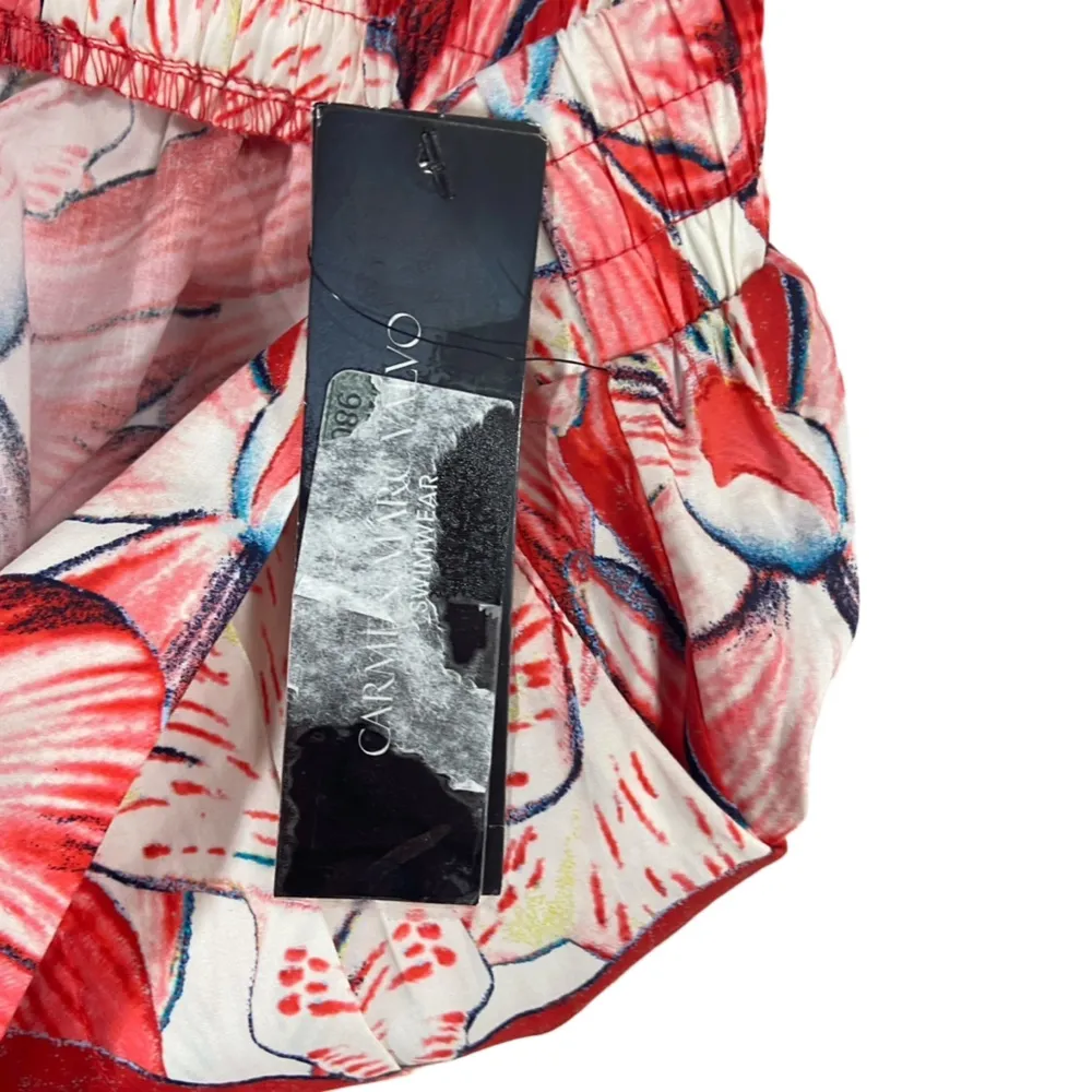 Carmen Marc Valvo NWT $130 Standard Cropped Wide Leg Pant L - Image 8