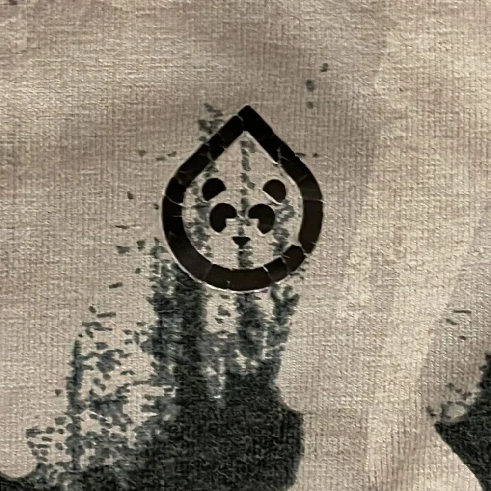 Tasc Performance Nola Cropped Grey Brush Strokes Leggings Womens Size XS - Image 13