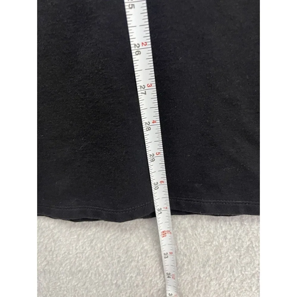 Nine West Women's Solid Black Dress Sleeveless A Line Size Medium - Image 4