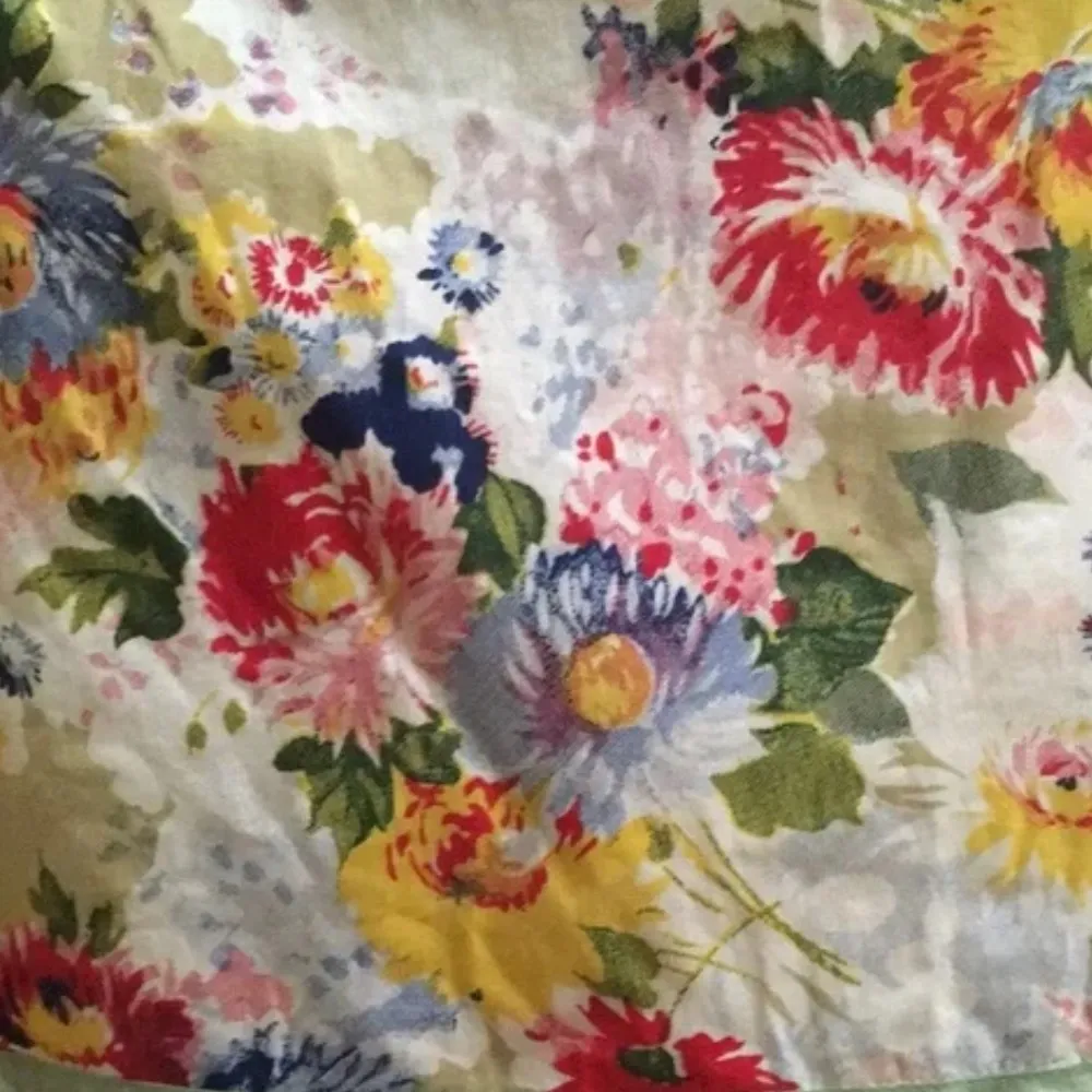 Odille Anthropologie Floral Print
Fringe Tiered Mini Skirt Size 2 - Image 4