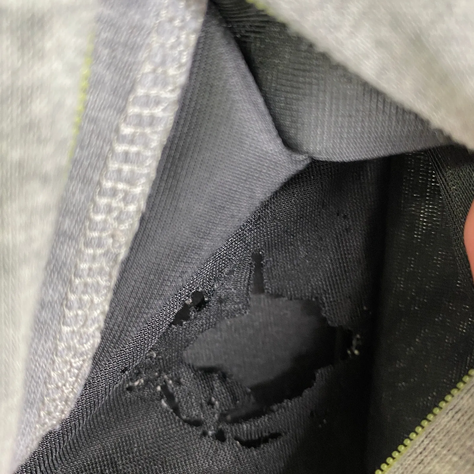 Columbia Black Grey Full Zip Long Sleeve Hoodie Sweatshirt Women's Size Small S - Image 3