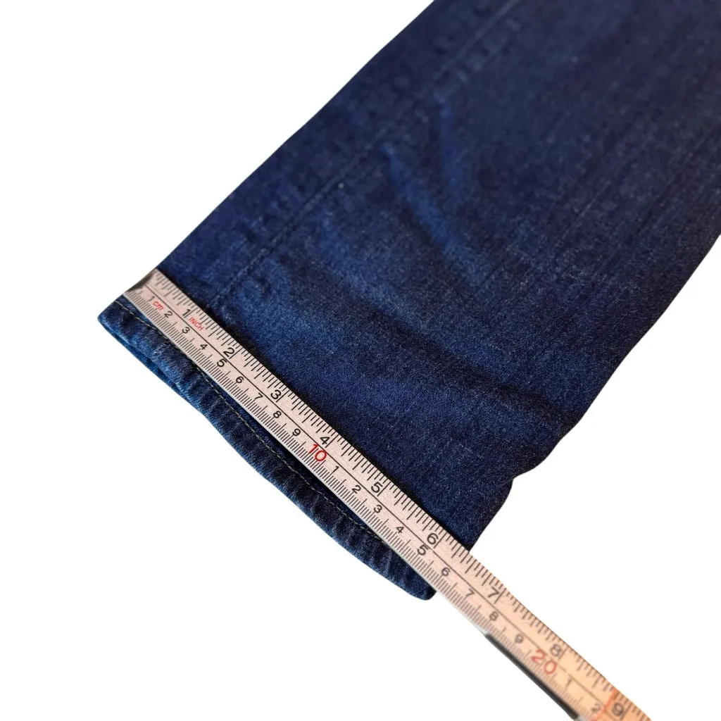 Hudson Signature Bootcut Jeans Dark Wash Mid-Rise Stretch Denim Size 26 in GUC - Image 4