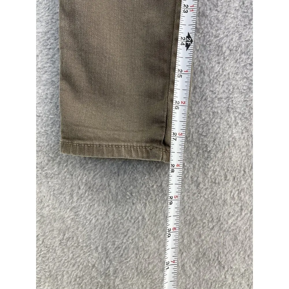 Rich & Skinny Women's Skinny Jeans Taupe Brown Size 25 USA Made Cotton - Image 7