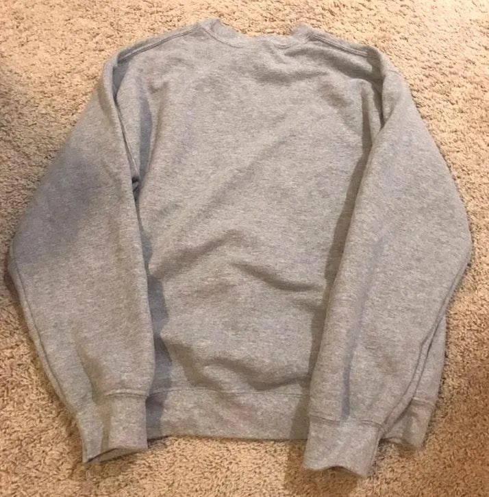 Girls sweatshirt Gray Size M - Image 4