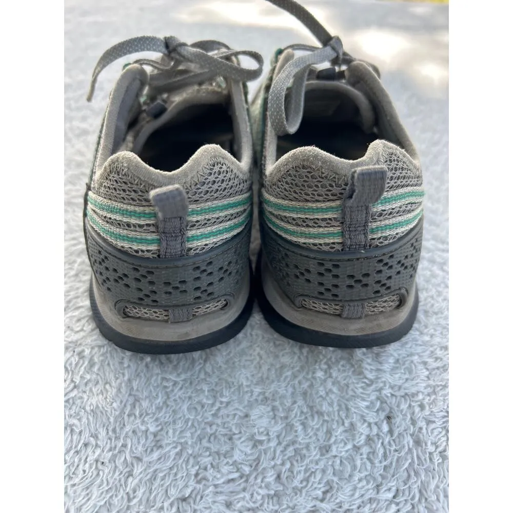 Chaco Sneakers 7 Gray Teal Open Hiking Outdoors Gorpcore - Image 8