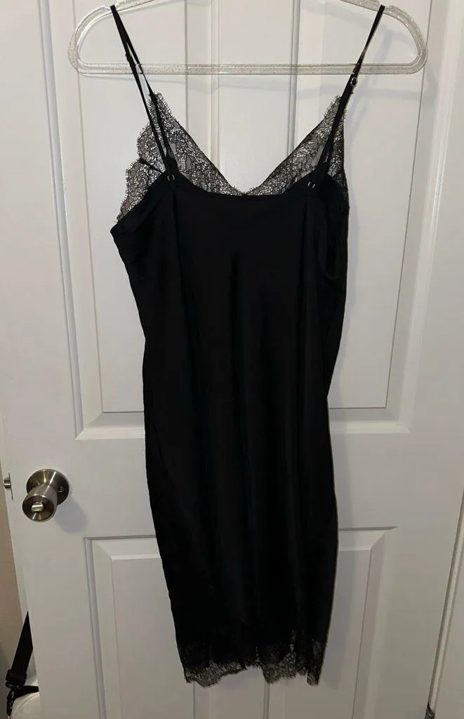 Vintage Victoria Secret Lace Slip Dress Large - Image 4