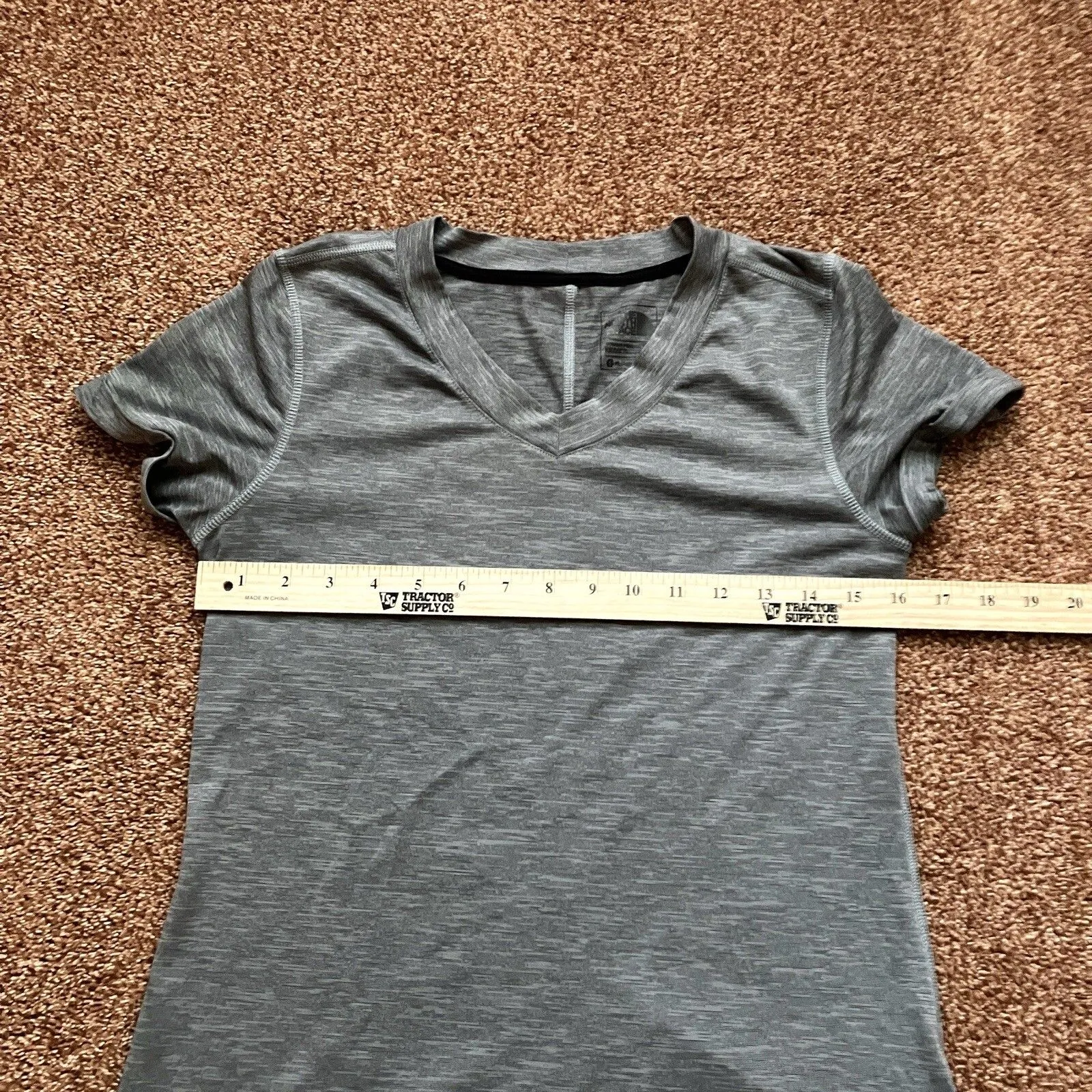 The North Face Shirt Women’s Small Gray Flash Dry Short Sleeve Pullover - Image 7