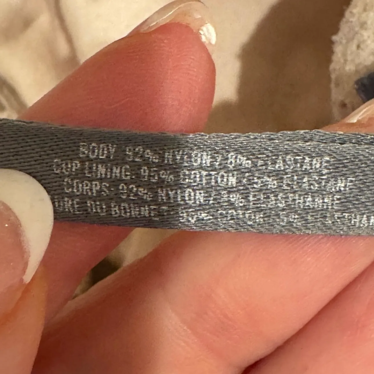 Aerie Tan Lace Bralette Racerback Lightly Lined L - Image 6