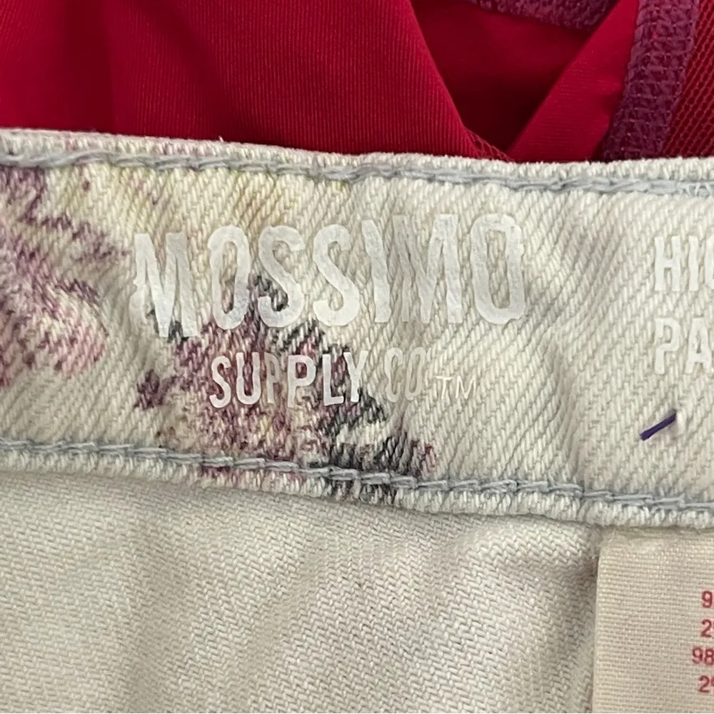 MOSSIMO | White Floral High Rise Cut - Image 5