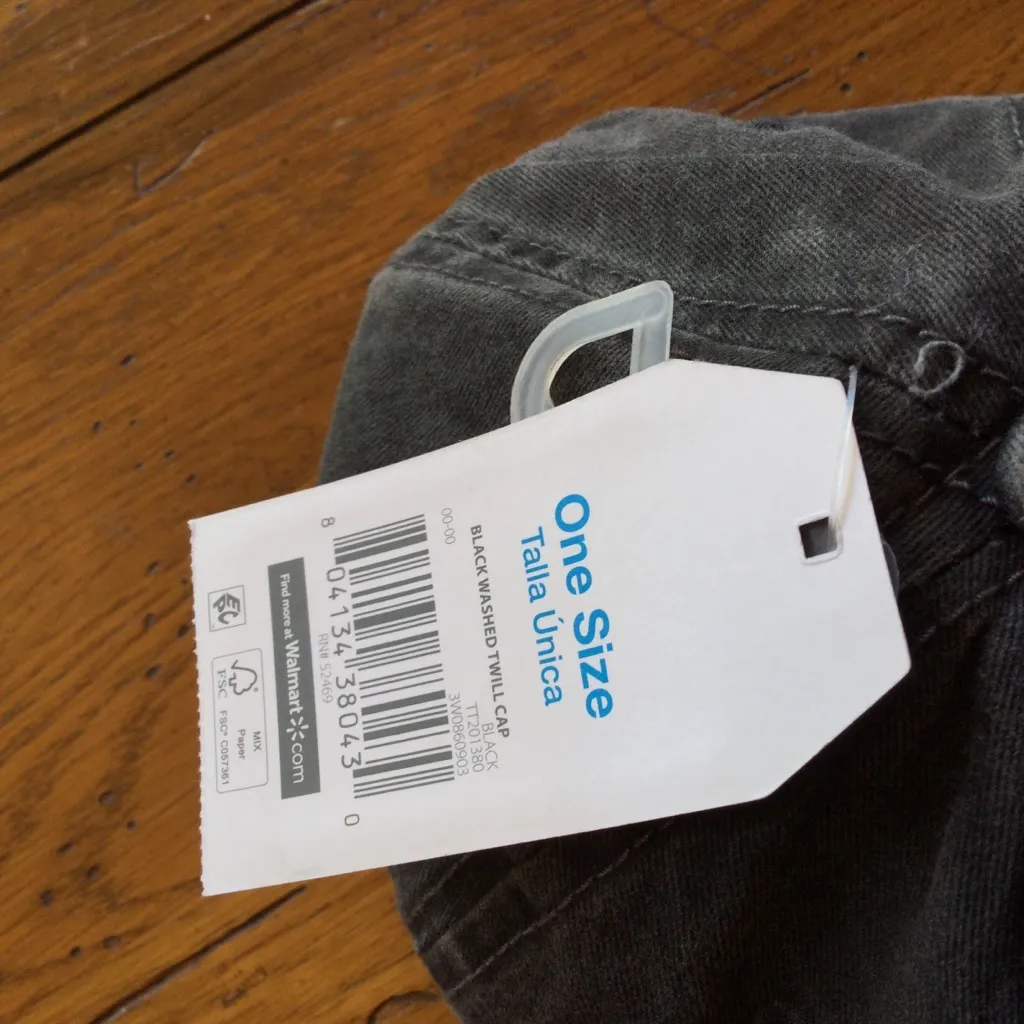 Gray Baseball Hat NWT - Image 4