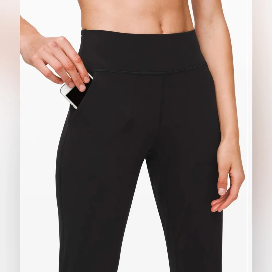 Lululemon Align Joggers 28” With Pockets Black Size 8 - Image 3