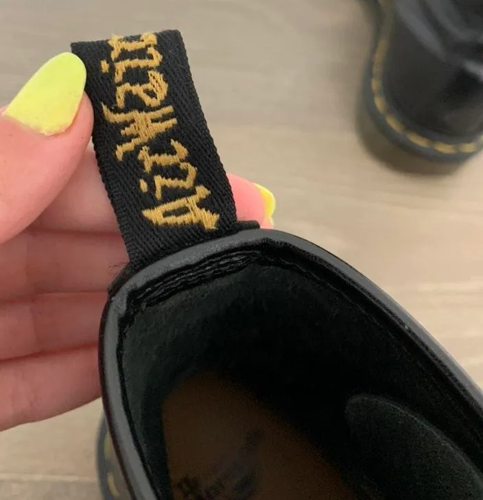 black doc marten combat boots - Image 6