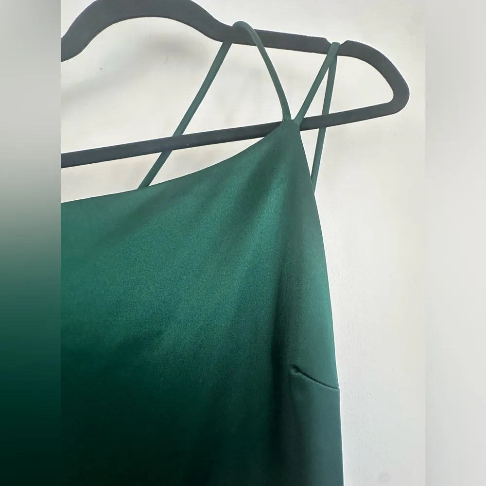 Rhiannon One-Shoulder Satin Long Dress - Image 5