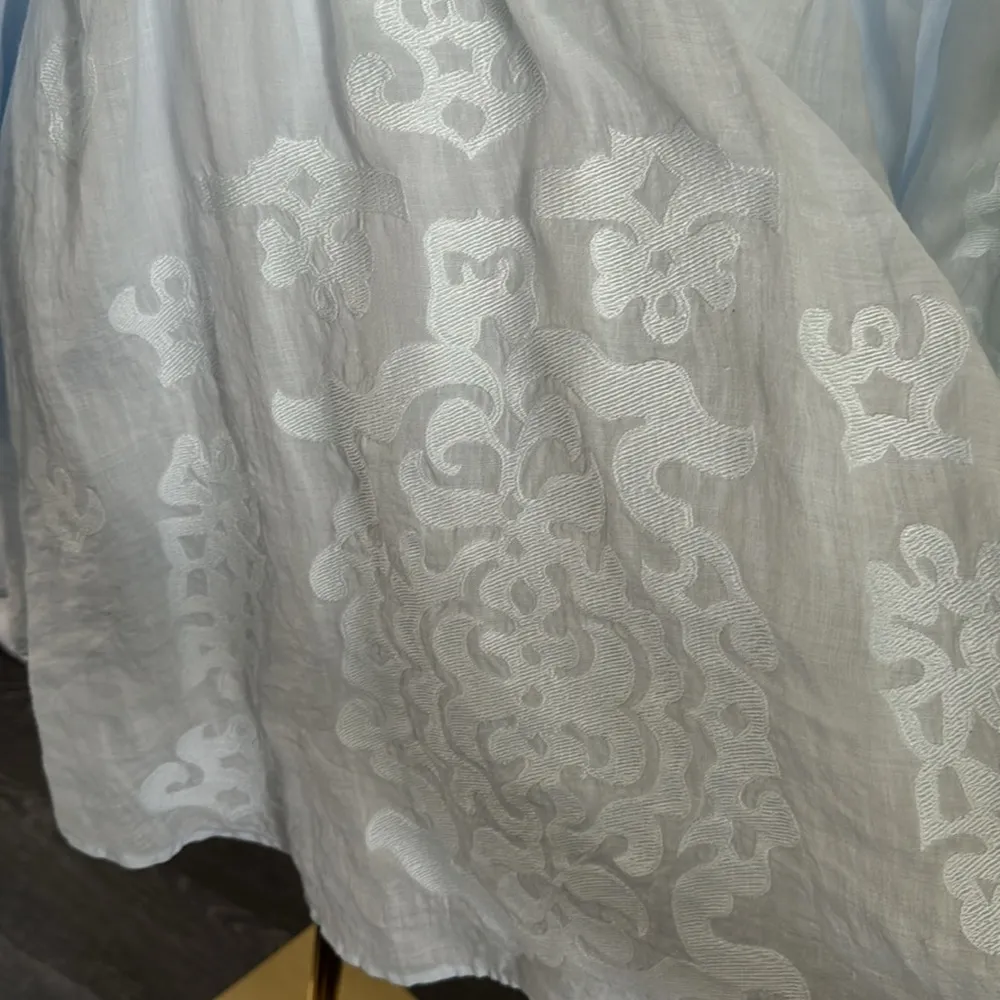 A.L.C. Irene cutout embroidered ramie mini dress, Size 2. $695 - Image 12