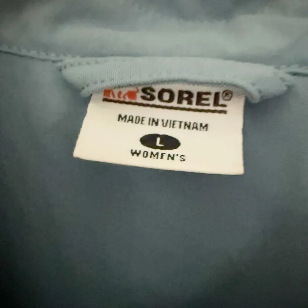 SOREL | Chore Jacket Sundowner Lightweight Nylon Slate Blue Full Zip | Large - Image 4