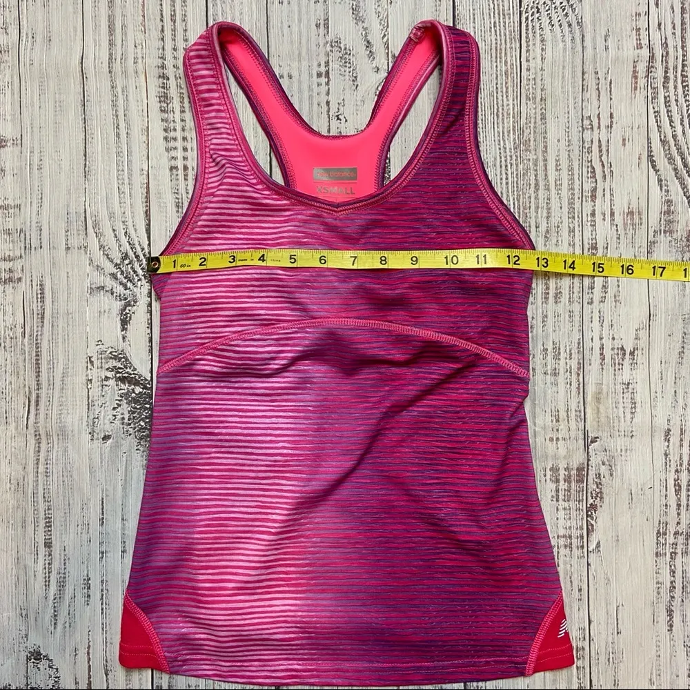 New Balance Striped Tank Top. Size XSmall. EUC - Image 8
