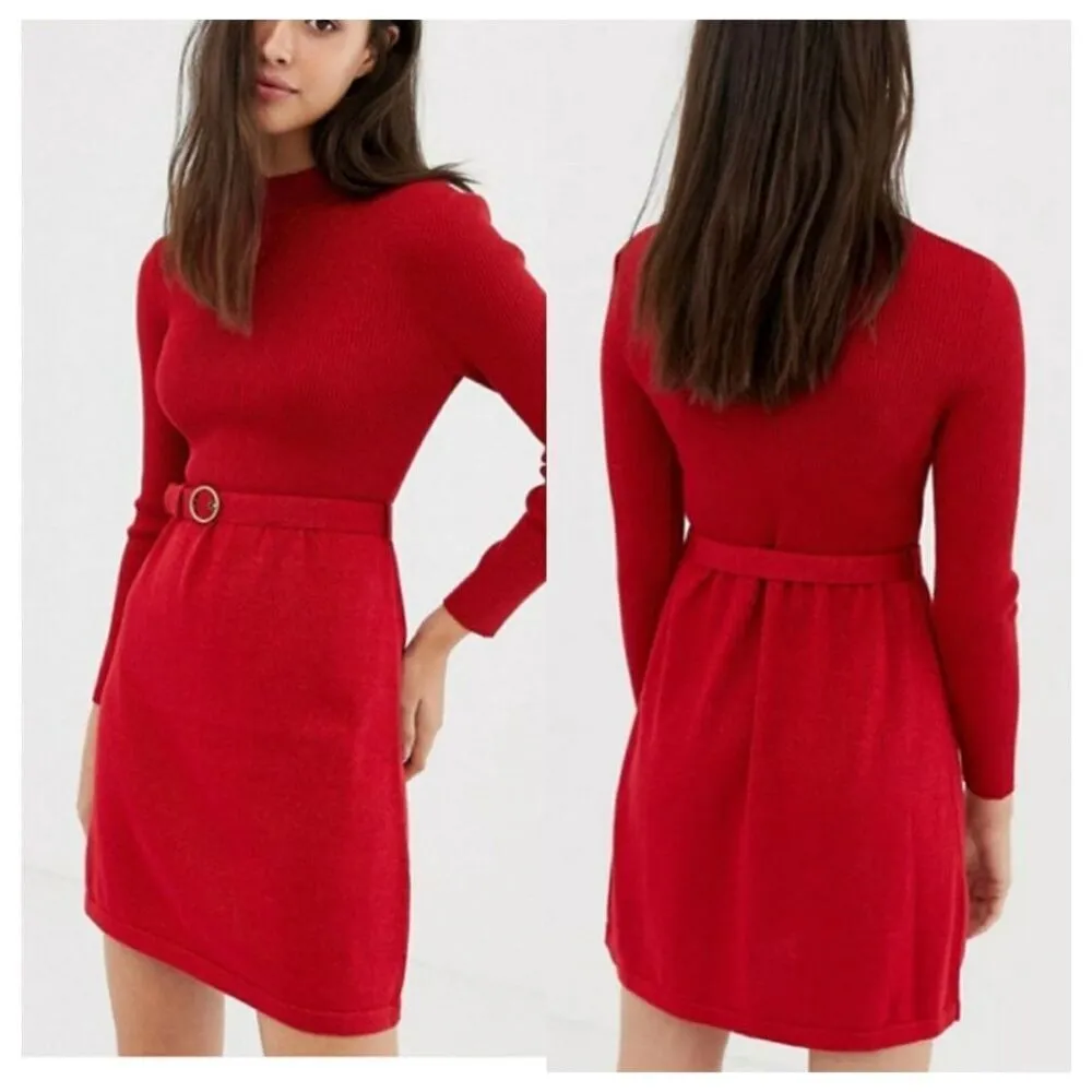 Free People red French Girl dress - Image 2