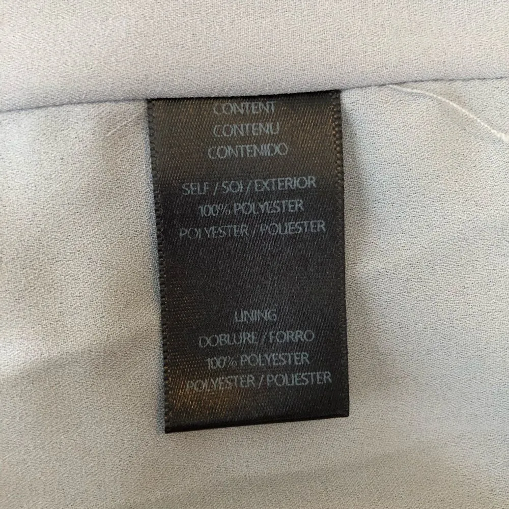 Wayf Eloise Long Sleeve Blue Mini Wrap Dress NWT - Image 12