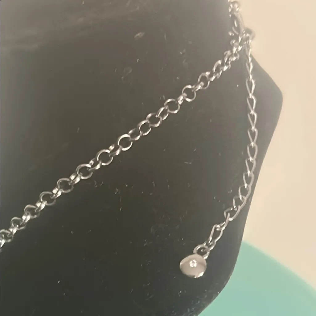 Dramatic Ruby Red Colored Teardrop Rhinestone Encrusted Statement Necklace - Image 6