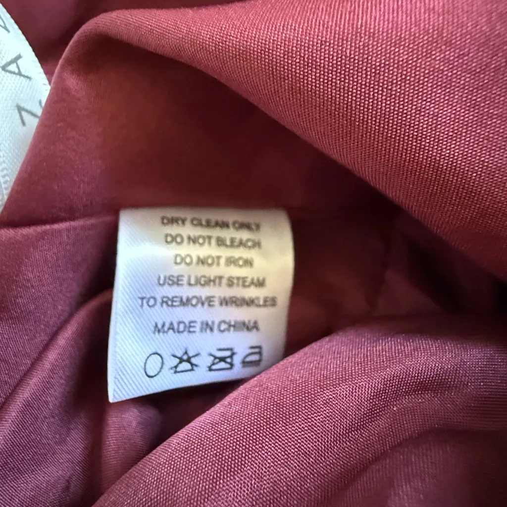 Azazie Weisz Dress Burgundy  NWT - Image 12