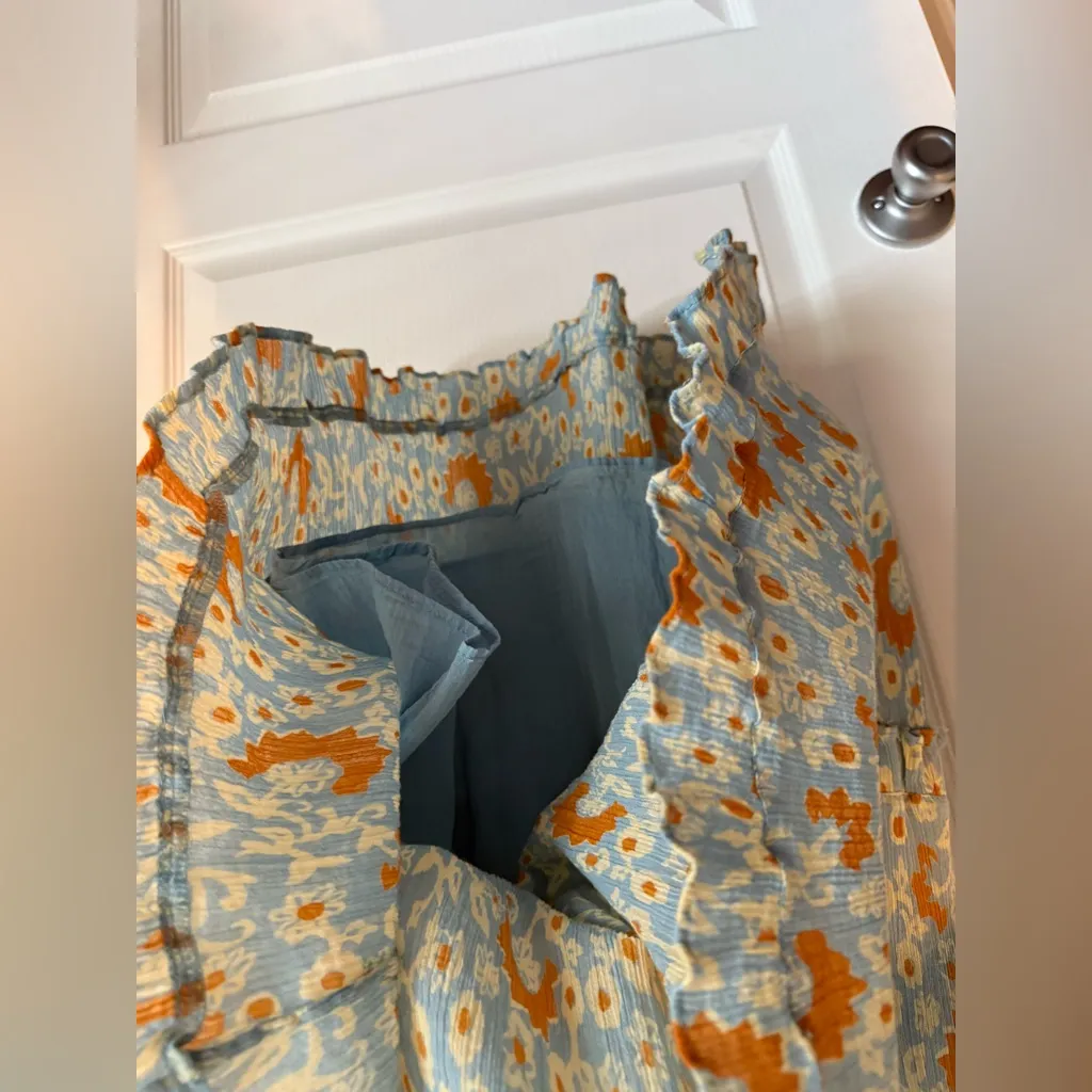 Olivia James The Label Skirt Blue Size L - Image 4