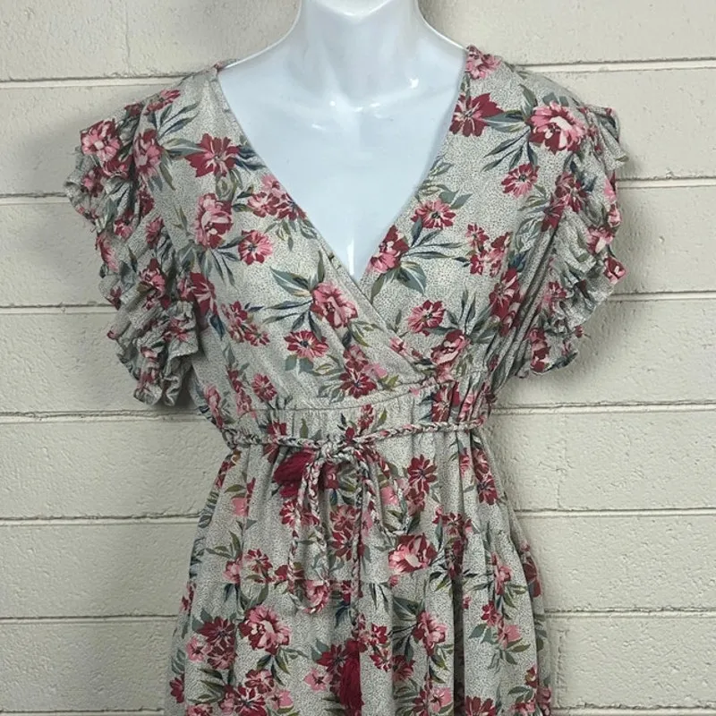Angie Floral Dress size M - Image 8