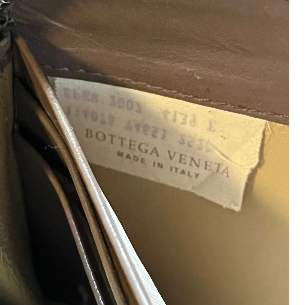 Bottega Veneta Intrecciato Weave Taupe Leather Continental Wallet - Image 3