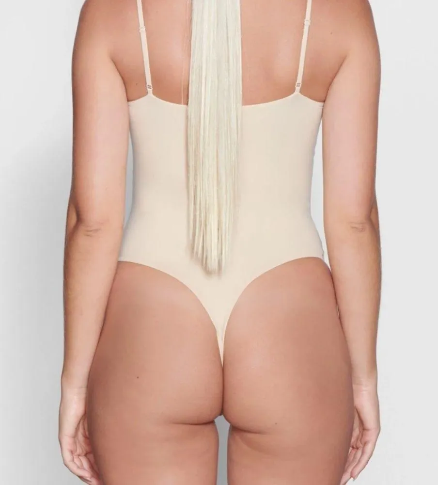 Fits Everybody Cami Thong Bodysuit in Sand Size XXS NWT - Image 3