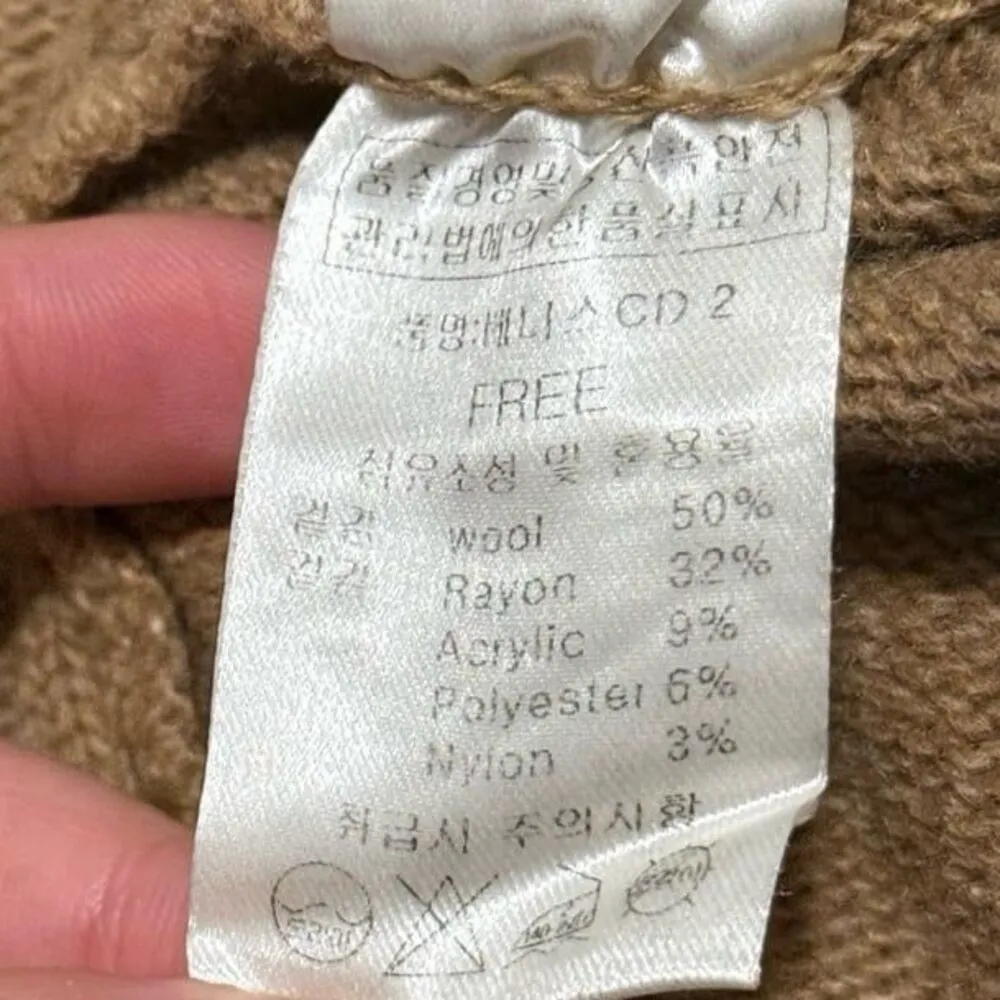 PIGMENT Korea wool blend long cardigan - Image 6