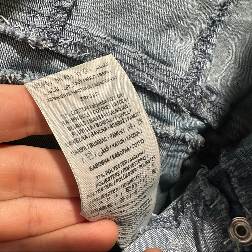 Guess  Tinsley Denim Romper, Medium Wash, Size XS - Image 8