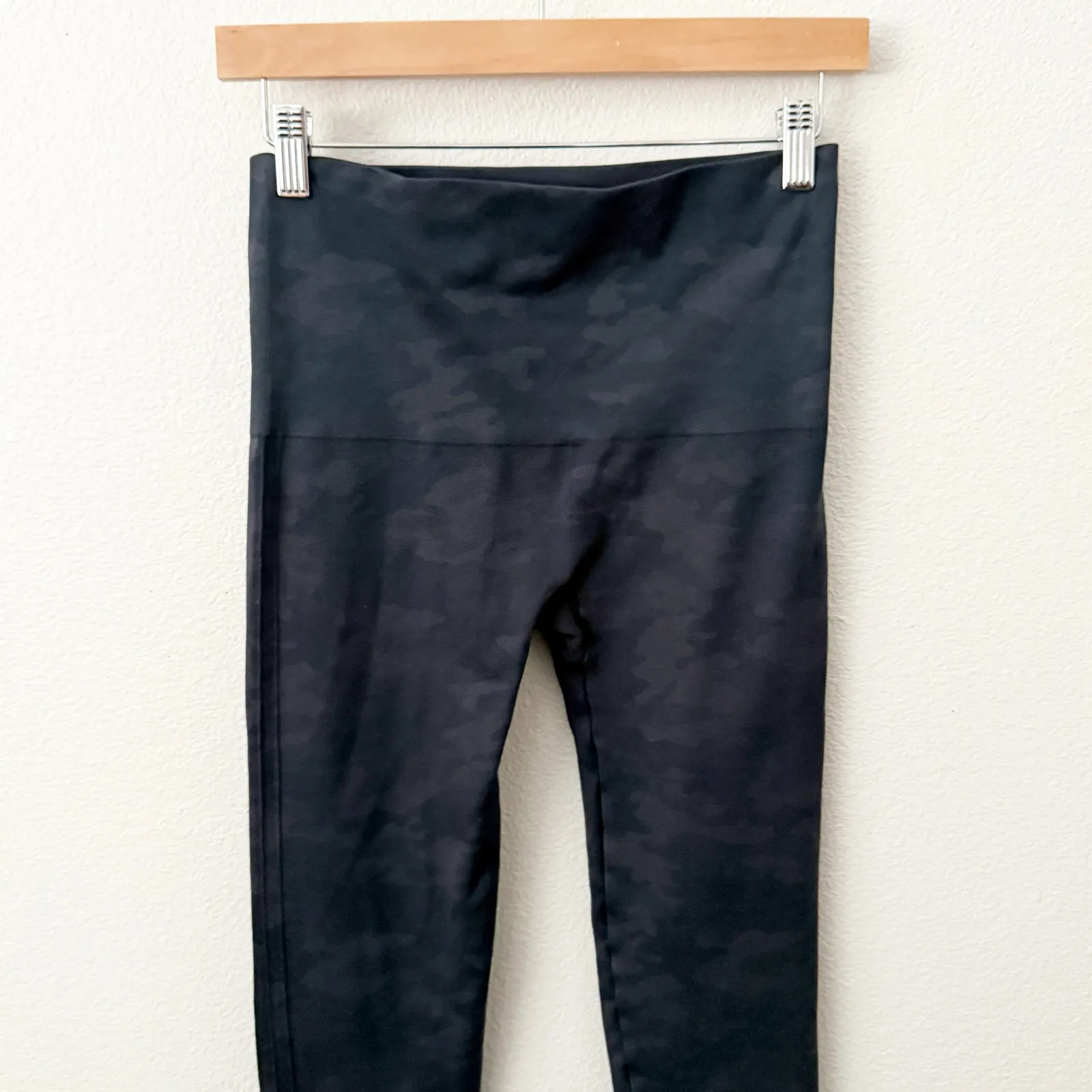 SPANX | Camoflauge Camo Black Thick Shapewear Leggings Tummy Thigh Smoother | XL - Image 5