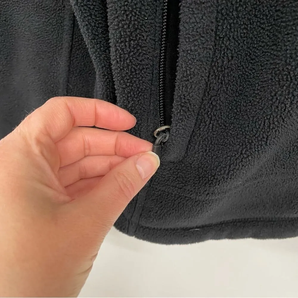 Marmot Black Fleece Full Zip Jacket Lightweight Women’s Medium Fall Casual - Image 3
