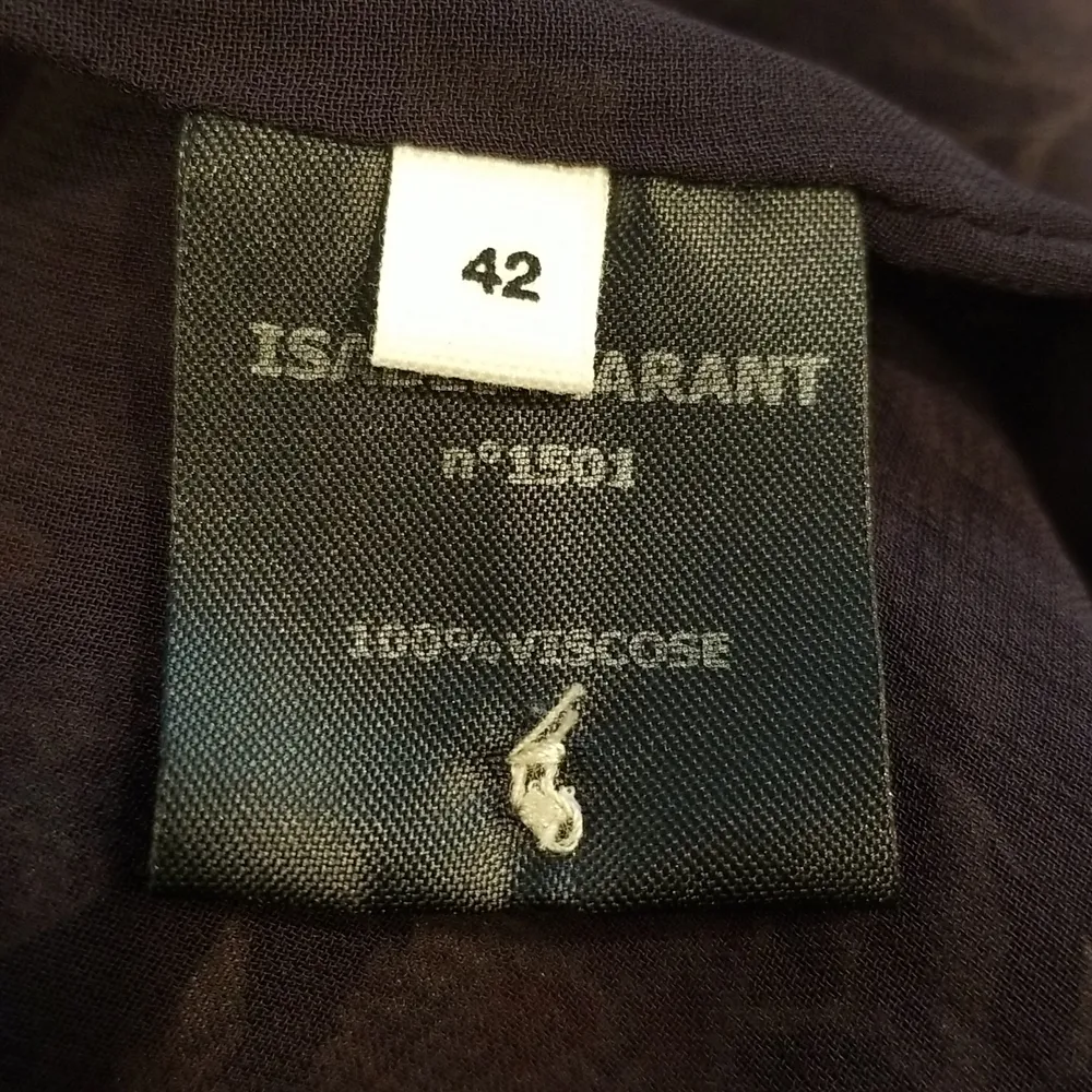 💕ISABEL MARANT💕 Drecious Printed Georgette Maxi Dress Mushroom Bird Floral 42 - Image 16