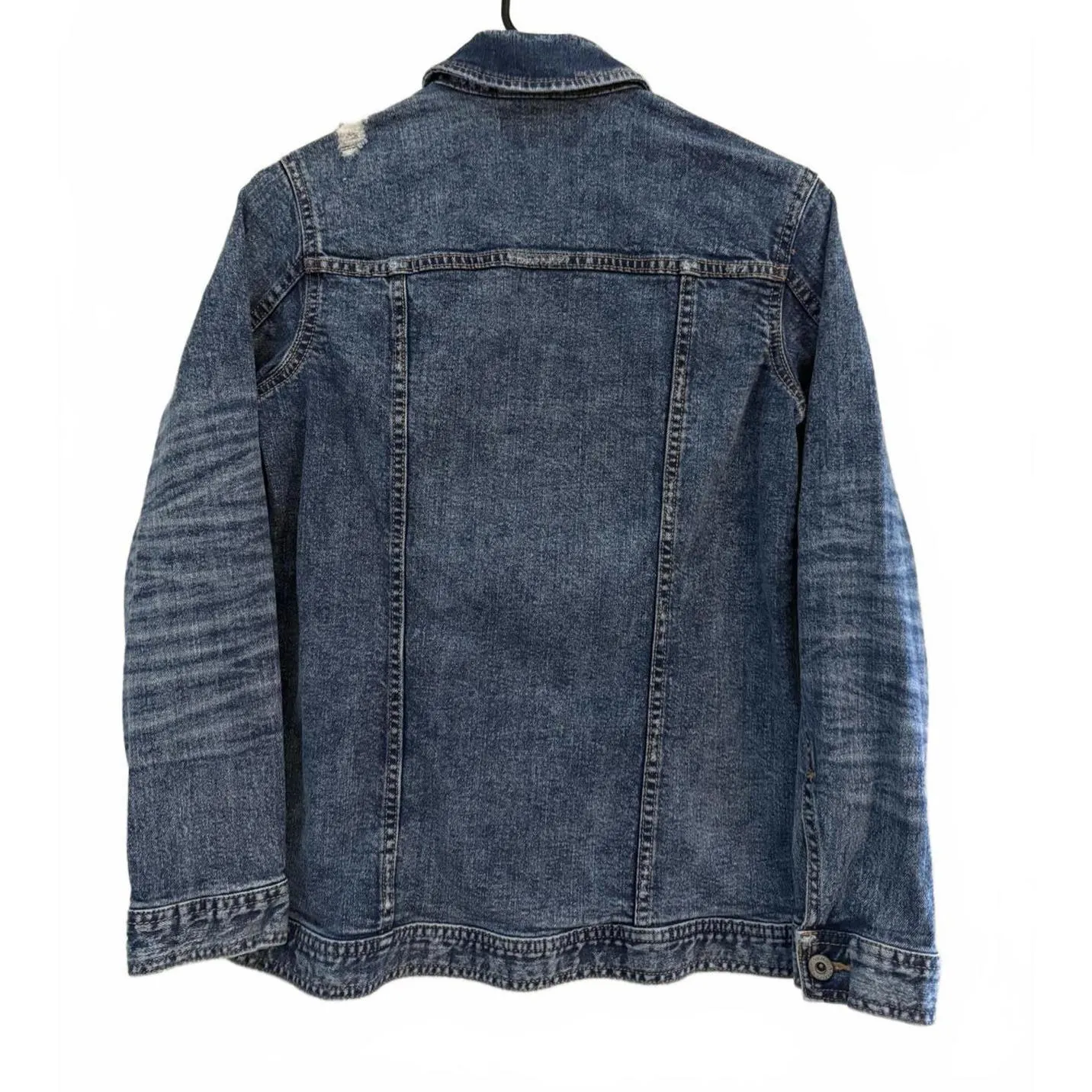 The Original Arizona Jean Co. Denim Jacket Small Distressed Streetwear Grunge - Image 2