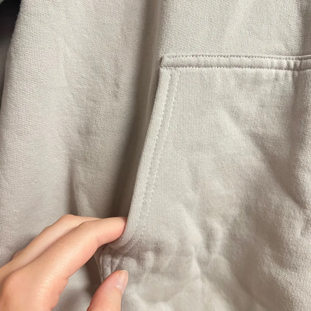 Gray Dinosaur Valley State Park Hoodie Size L - Image 2