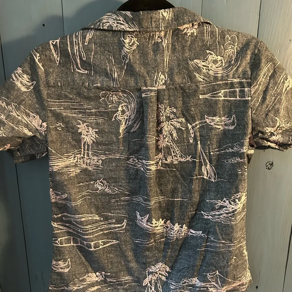 Kahala Short Sleeve Hawaiian Shirt - Image 7