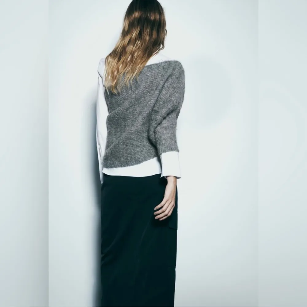 Zara One Shoulder Sweater - Image 10
